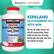 Viên uống xương khớp Glucosamine HCL With MSM Kirkland Signature hộp 375