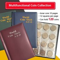 60/120 Pockets Album For Coins Collection Book Home Decoration Photo Album Coin Album Holders Collection Book Scrapbook