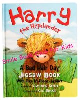 [In Stock] Harry the Highlander - A Bad Hair Day Jigsaw Book (หนังสือนิทานภาษาอังกฤษ นำเข้าจากอังกฤษ ของแท้ไม่ใช่ของก๊อปจีน English Childrens Book / Genuine UK Import)