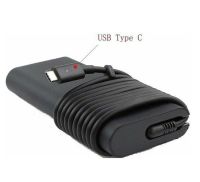 Adapter Dell 20V 4.5A 90W หัว Type C Adapter  Notebook