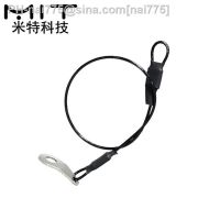 Ball Lock Pin Quick Release Pins Unti-Lost Rope Black Stainless Cable Safety Rope With Key Ring in stock And Gasket