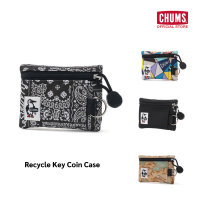 CHUMS Recycle Key Coin Case / กระเป๋าเงิน wallet กระเป๋าใส่เหรียญ ใส่กุญแจ ใส่บัตร ผ้าโพลีเอสเตอร์ coin case แบรนด์ชัมส์