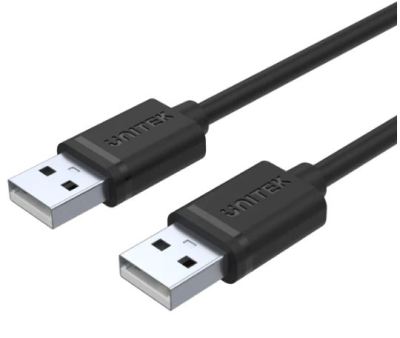 UNITEK USB 2.0 to USB-A Data Cable 1.5M รุ่นY-C442GBK