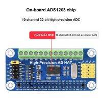 สำหรับ Raspberry Pi ความแม่นยำสูง AD Expansion Board โมดูล ADS1263สำหรับ Jetson Nano