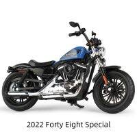 Maisto 1:18 Harley-Davidson 2022 48สี่สิบแปดหล่อตายพิเศษยานพาหนะสะสมงานอดิเรกของเล่นแบบจำลองรถมอเตอร์ไซค์