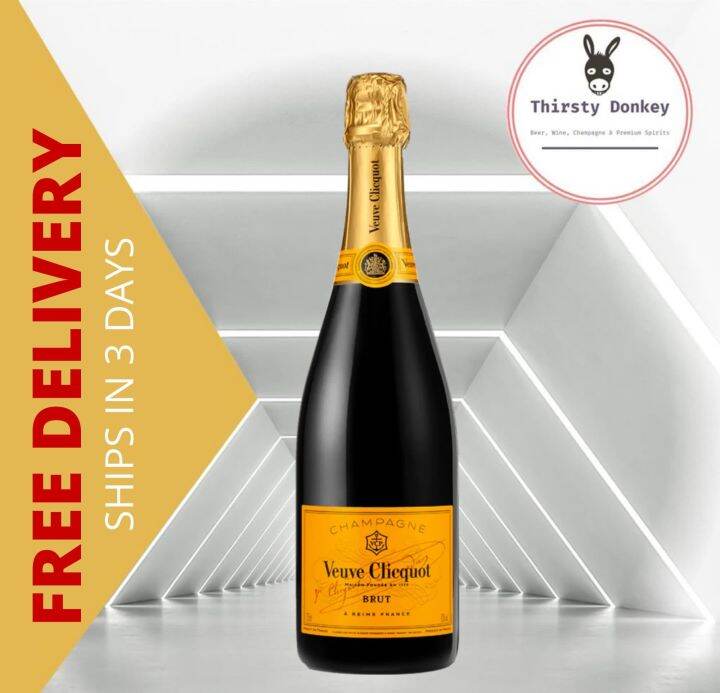 Veuve Clicquot Brut Champagne 750ml | Lazada Singapore