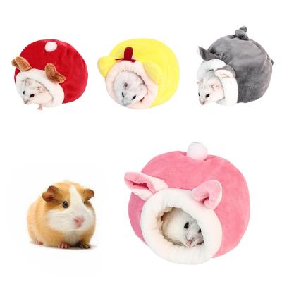 Hamster Cotton House Soft Smooth Comfortable Warm Pet Nest House Hamster Bed K9N8