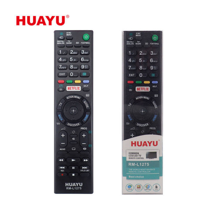 huayu-rm-l1275การควบคุมระยะไกล-เปลี่ยนสำหรับ-ทีวีควบคุมระยะไกล