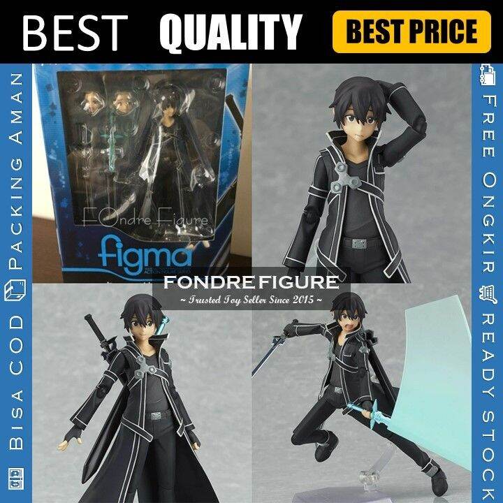 Kirito Sword Art Online Figma 174 Max Factory Original - Prime Colecionismo  - Colecionando clientes, e acima de tudo bons amigos.