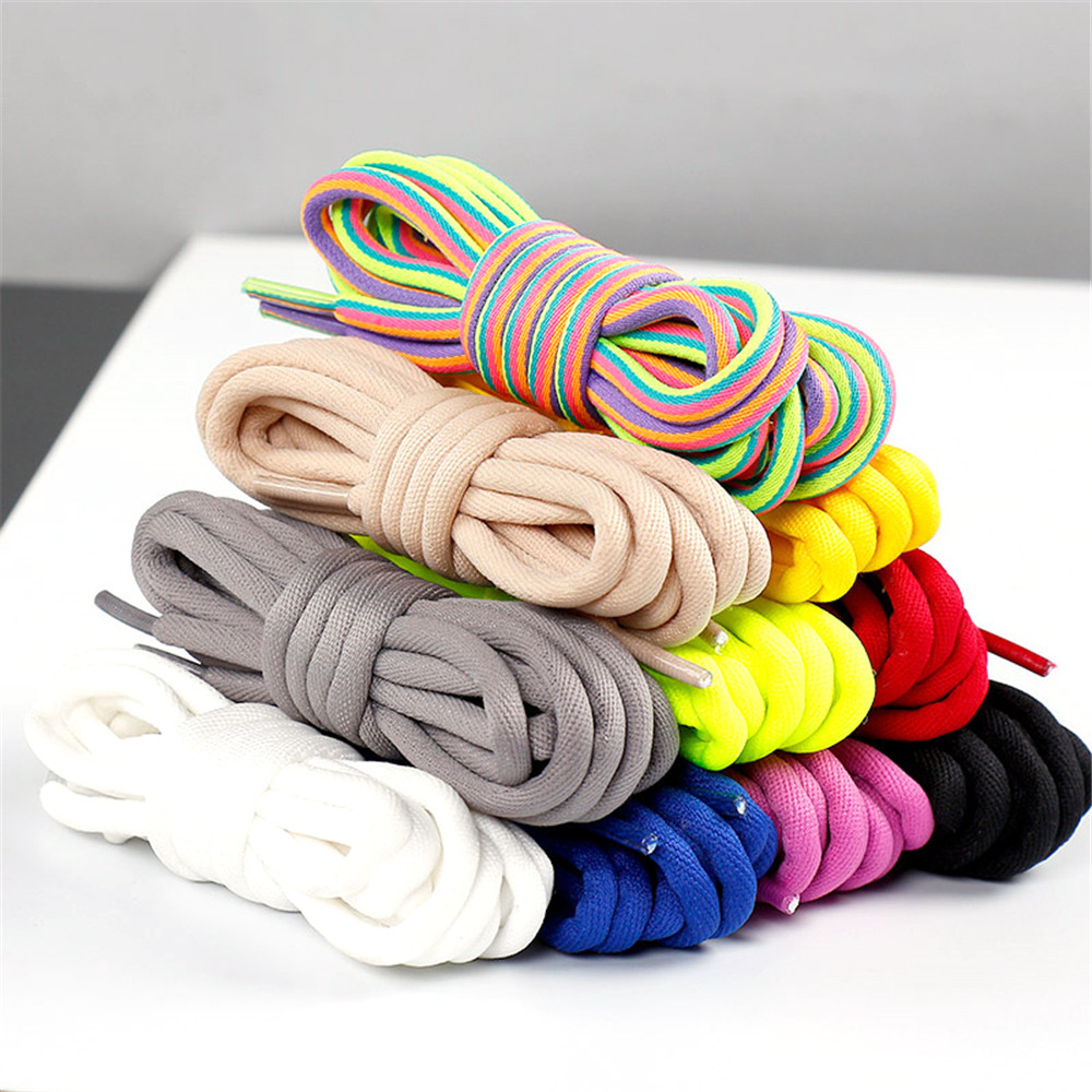 RED Round Athletic Shoelaces Sport Sneakers Shoe Laces Colors Strings 
