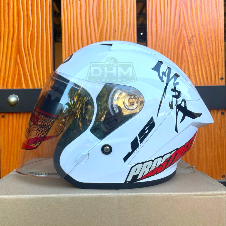 Helm JS 15 Half Face Single Visor Terbaru Kairoz Kronoz TTC Ultron