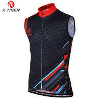 X-Tiger Pro 100 Polyester Cycling Jersey Summer MTB Bike Clothing Sleeveless Bicycle Clothes Vest Maillot Ropa Ciclismo