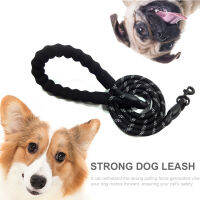 5ft สายจูงสุนัขสะท้อนแสง Strong Dog Leash สบายเบาะ Traction รีด Dog Leads Anti-Slip Handle เชือกจูงสุนัขสำหรับขนาดกลางและขนาดใหญ่สัตว์เลี้ยง