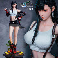 Figure ฟิกเกอร์ Pink Pink Studio Statue จากเกม Final Fantasy VII ไฟนอลแฟนตาซี 7 แอดเวนต์ชิลเดรน Tifa Lockhart ทีฟา ล็อกฮาร์ท 1/4 สูง 30 cm Ver Anime Hobby อนิเมะ การ์ตูน มังงะ คอลเลกชัน ของขวัญ Gift New Collection Doll ตุ๊กตา manga Model โมเดล