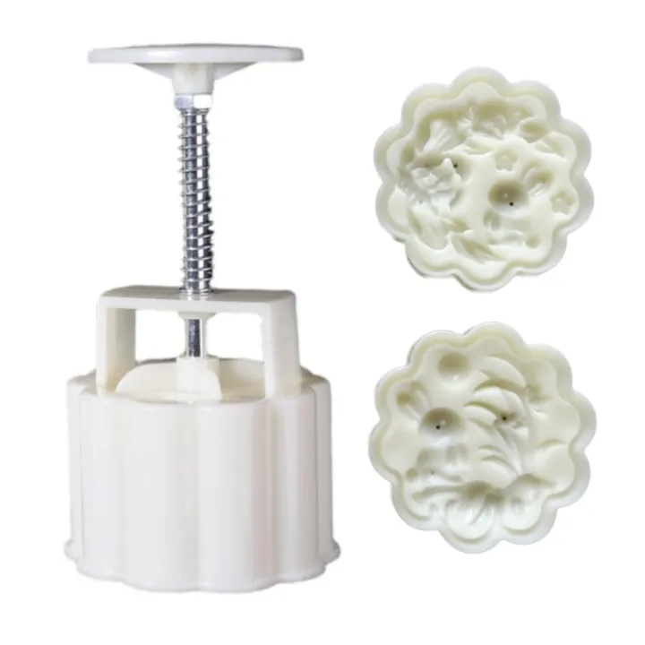 Plastic Material Mooncake Molds Cute Rabbit Shape Mooncake Stamps