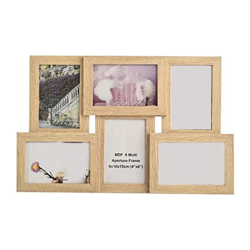 Multi Aperture Photo frame fits 4 6x4 photos multi-picture frames