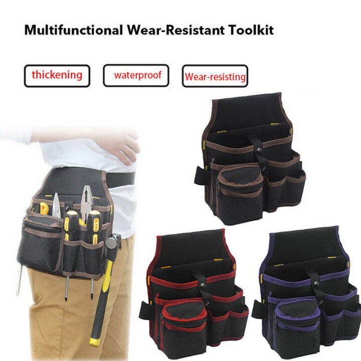 [Tool Waist Bag]NEW Thickened Fabric 600D Polyester Adjustable Belt