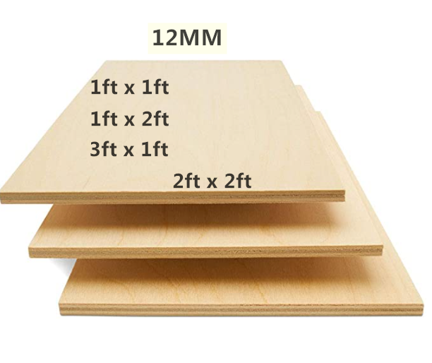 PROMO(1ft, 2ft, 3ft x1ft)x12mm Solid Plywood Lazada