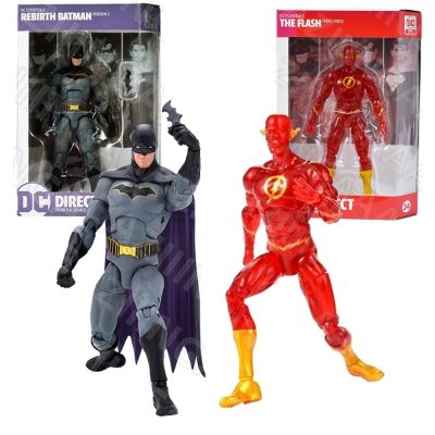 ZZOOI McFarlane Toys DC Direct The Flash Speed Force (DC Essentials) Action Figure Cartoon Doll Global Limit Batman Rebirth Version