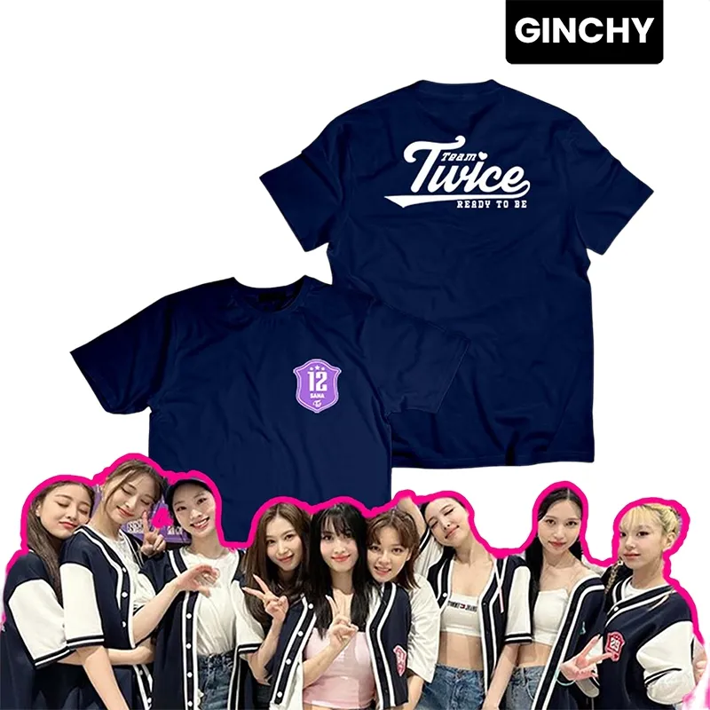 OFFICIAL TWICE TWICEcoaster LANE1 Same Cotton Baseball Uniform