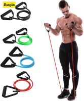 Donglin Multifunction Resistance โยคะร้อนดึงเชือกจับกีฬายืดหยุ่น Bodybuild Home Gym Workouts Muscle Training Rubber Tube