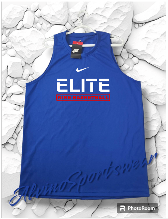 Jersey Elite Basketball Dryfit vinyl print sando top dryfit Lazada PH