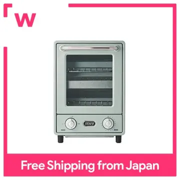 New Toffy Oven Toaster K-TS4 (Antique Red) 2-Stage Toaster Slim Retro  K-TS4-AR