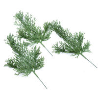 3PC Artificial Pine Tree Branches Christmas Tree Wreath Decoration Green Fake Pine Tree Christmas Cedar Cypress Tree Branches Artificial Plant