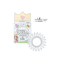 invisibobble ยางรัดผม รุ่น extra care/kids สี princess sparkle (1 กล่องมี 3 เส้น)