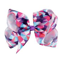 12pcs Baby Girls Large Big Grosgrain Ribbon Bows with Alligator Hair Clips Rainbow Hair Bows Hair Accessories for Girls Toddler