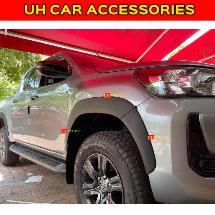 TOYOTA HILUX REVO ROCCO OEM FENDER ARCH FLARES FLARE BUMPER 6PCS Lazada