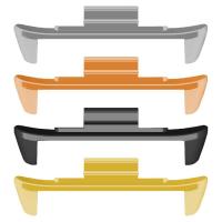 Metal Strap Linker For Xiaomi Mi Band 8 Pro 2PCS Metal Connector Band Watch Accessories 20mm Watch Strap Connector Replacement there