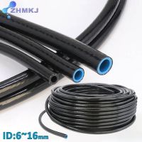 Black Double-layer Resin Oil Pipe Wire-clamping Tubing Fuel Pipeline Blue Core High Temperature Resistance Hose Tube ID 6 16mm