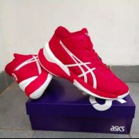 ASICS เอซิกส์ รองเท้ากีฬาล่าสุด รองเท้าแบดมินตัน แบบทันสมัย รองเท้า Volly สําหรับผู้ชาย