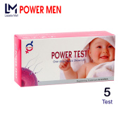 Que thử rụng trứng Powertest Hộp 5 que - Que canh ngày rụng trứng An toàn