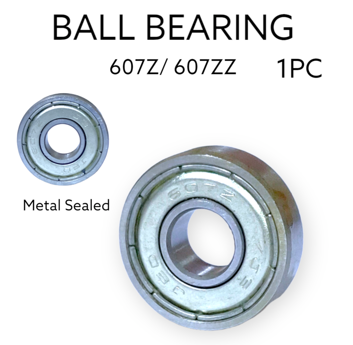Ball Bearing 607Z/607ZZ Metal Sealed 1Piece | Lazada PH
