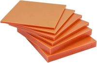 Bakelite Sheet Orange T10x100X100 mm. แบกกาไลท์สีส้ม 10x100X100 มิล
