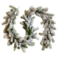 Christmas Wreath Barries Cones Artificial Vine Hanging Floral Foliage Garland Christmas Decorations for Home Navidad Natal 2022