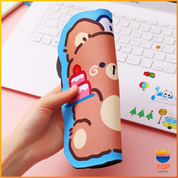 top-แผ่นรองเมาส์ลายการ์ตูน-น่ารัก-อุปกรณ์คอมพิวเตอร์-cartoon-mouse-pad