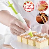 FUYAOZHISHANG เครื่องมือ เค้ก เครื่องมือตกแต่ง อุปกรณ์ครัว ท่อหัวฉีดไอซิ่ง ปากกาครีม ปากกาเขียนอาหาร เค้กครีม Pastry Nozzles