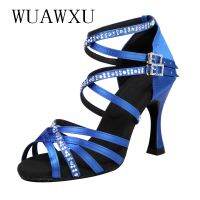 hot【DT】 NATASHA 2023 New Latin Shoes Inlaid with 9cm Heel Female Adult Soft Sole Social Rumba De