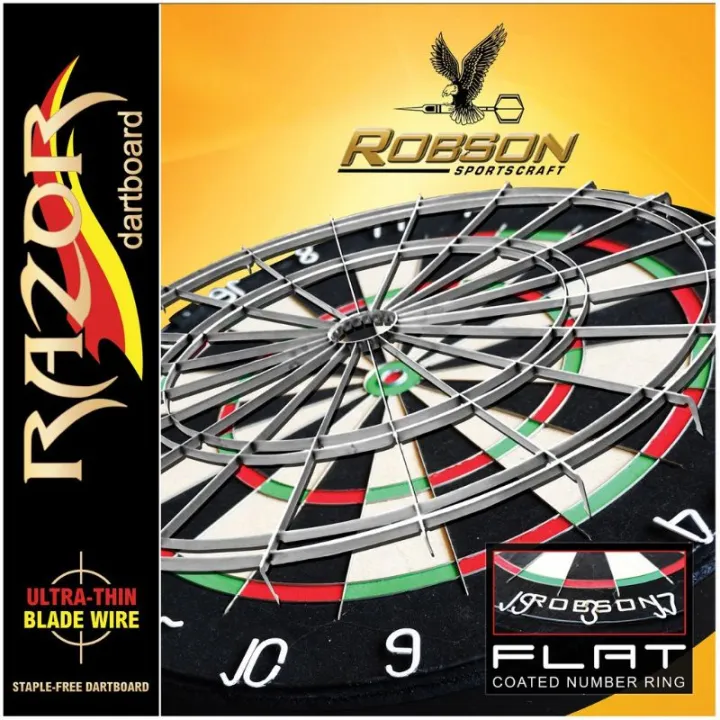 SALE!!! Robson Razor Ultra Thin Wire Dartboard Lazada PH