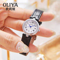 OLIYA Oulia แบรนด์ใหม่นาฬิกาผู้หญิงควอตซ์ Fast Hand  Douyin One-DROP Watch สำหรับผู้หญิงกันน้ำ