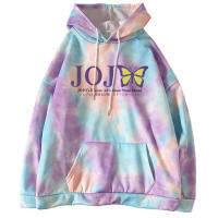 Kawaii JOJOs Bizarre Adventure Hoodie Men Women Anime Sweatshirt Fashion Tie-dye Streetwear Harajuku Long Sleeve Tops