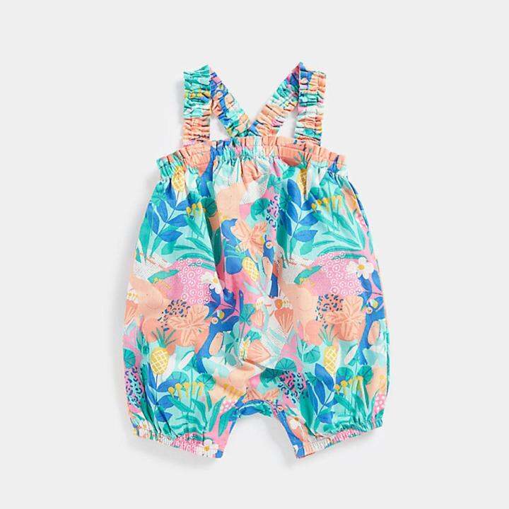 Mothercare Baby Girl Tropical Jungle TROPICAL WOVEN All Over Print