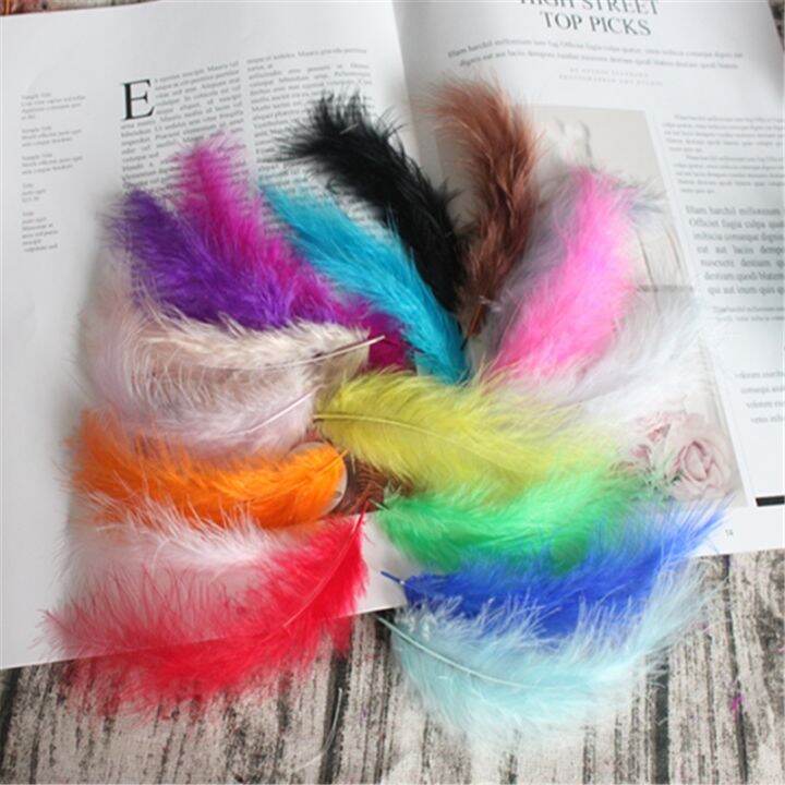 plumes-4-6-inches-10-15cm-turkey-marabou-feather-fluffy-wedding-jewelry-accessories-feathers