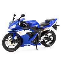 Maisto 1:12ยามาฮ่า YZF-R1หล่อยานพาหนะสำหรับของเล่นแบบจำลองรถมอเตอร์ไซค์งานอดิเรกของสะสม