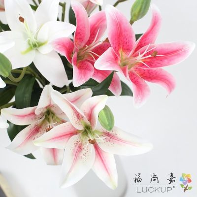 【cw】 12headsRealArtificialFlowersWedding Decoration 8 Colors Available F527 【hot】