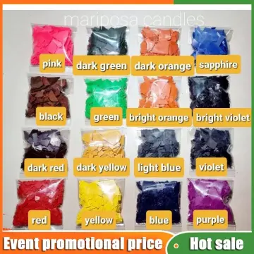 34 Candle Dye Colors Wax Candles Wax Pigment Dye Colors Candle Dye Liquid  Dye Chips Soy