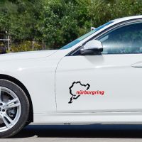 Nurburgring สติกเกอร์ติดท้ายรถออโต้สติกเกอร์ติดเครื่องตกแต่งหน้าต่าง